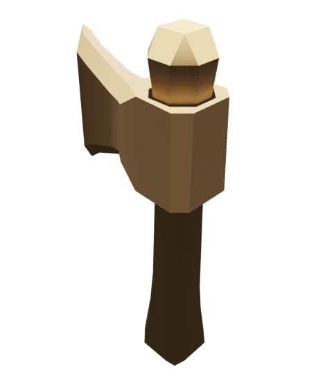 Axe_Wood.blend 3d model