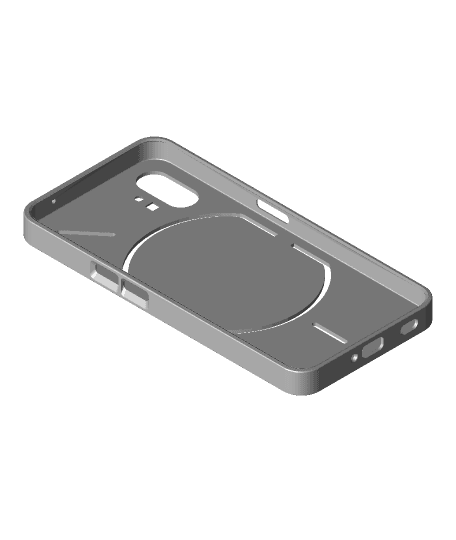 quad lock compatible nothing phone case.stl 3d model