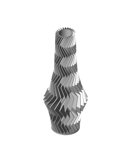 ZIGZAG VASE 06 3d model