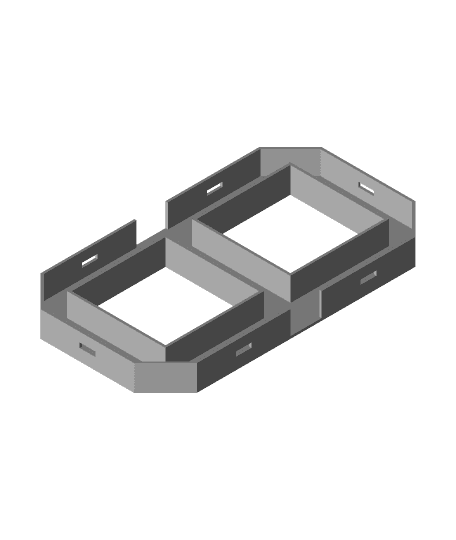 7 SEGMATE DISPLAY 3d model