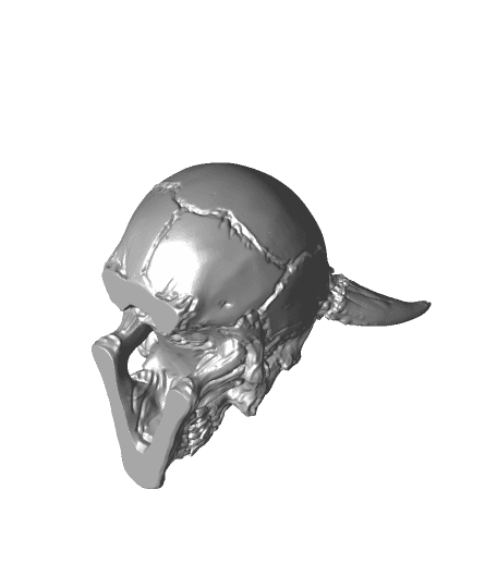 Demon Skull - Decoration 3d model