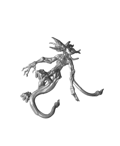 Snatcher - The Mists of Change - PRESUPPORTED - Illustrated and Stats - 32mm scale			 3d model