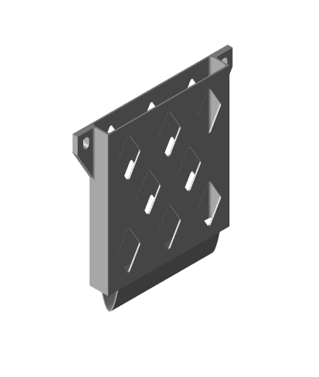 tampon-dispenser-appl-wallmount3.stl 3d model