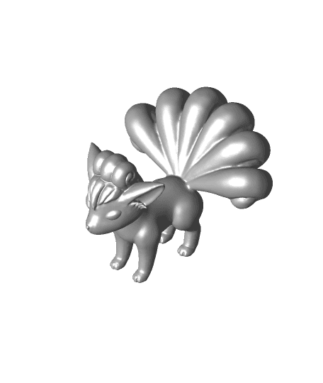 Vulpix ロコン (Pokemon) 3d model