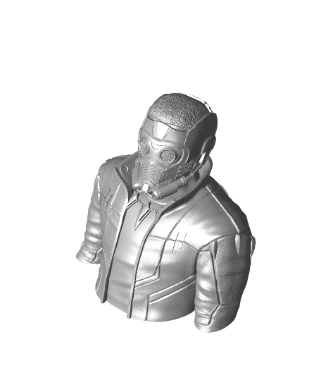 T'Challa Starlord (Pre-Supported) 3d model