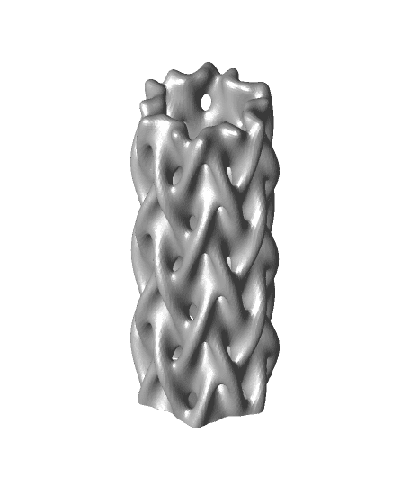 Braided Grass Vase (Large) 3d model