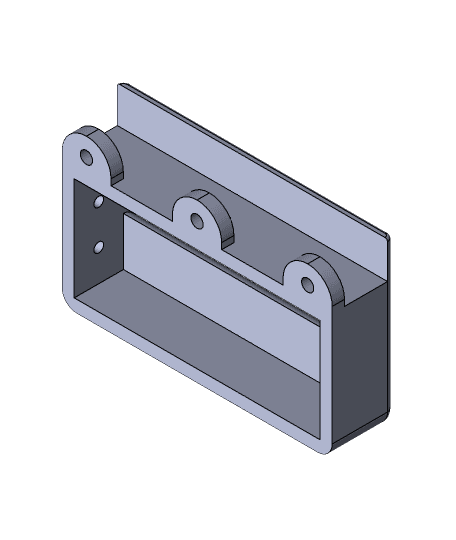 #TidyDesk - Attachable Desk Shredder - Case 3d model