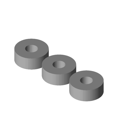 Honda B-D Fuel Rail Spacer 3d model