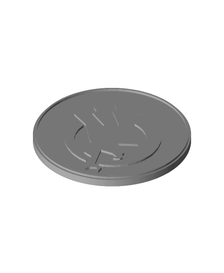 40mm Objective Markers for Tabletop Wargames 3d model