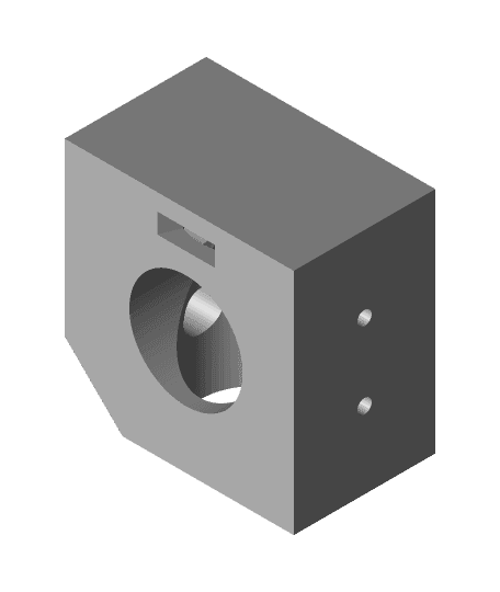 Sliding Door Lock 3d model