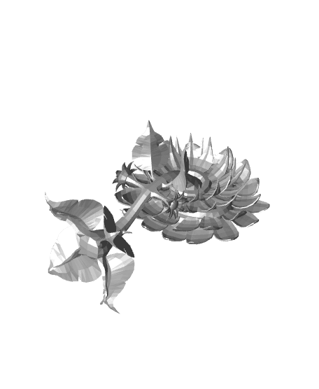 Metal Petal 3d model