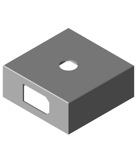 Emergency Stop Button Module 3d model