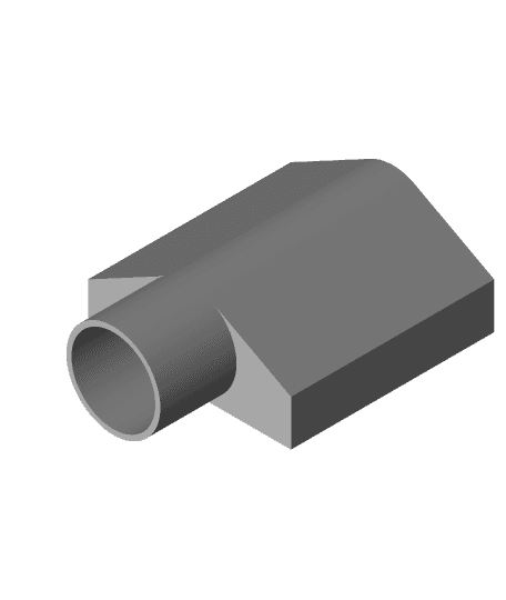 80mm Noctua Fan Funnel 3d model