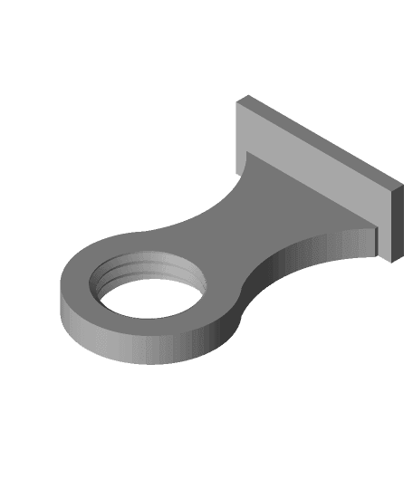 Under Cabinet Paper Towel Holder 3d model