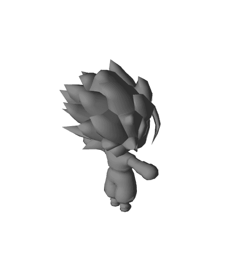 Baby Gohan Super Saiyan II 3d model