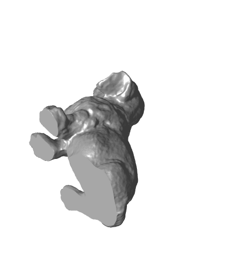 Teckel dog baby 3d model