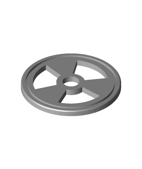 Nuke Coin 3d model