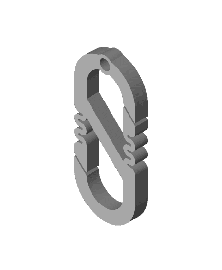 Simple Carabiners 3d model