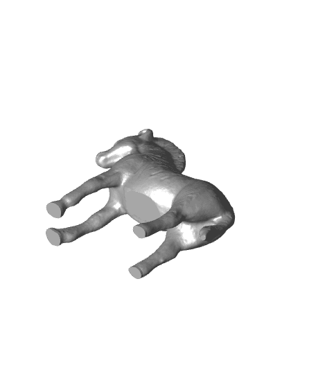 zebre 3d model