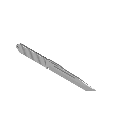 Paracord knife CSGO 3d model