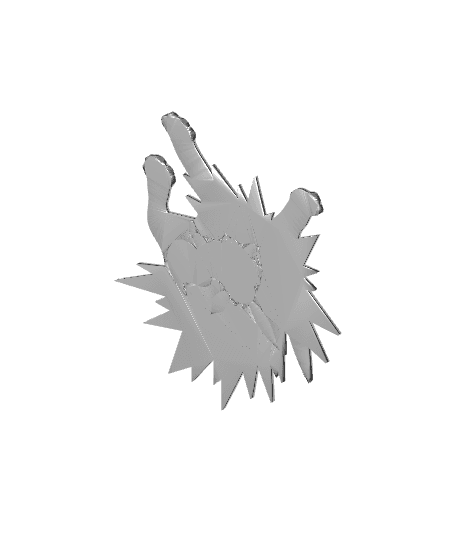 Pokémon Jolteon Evolution Separate Bodies  3d model