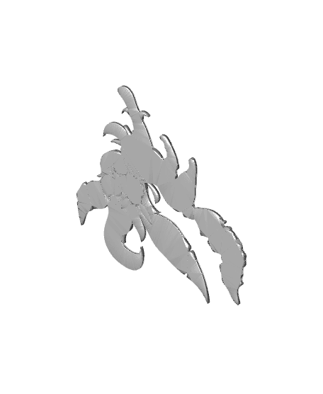 Pokémon Leafeon Evolution Separate Bodies  3d model