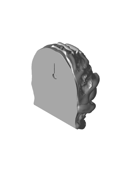 Creepy Zombie Wall Mount 3d model