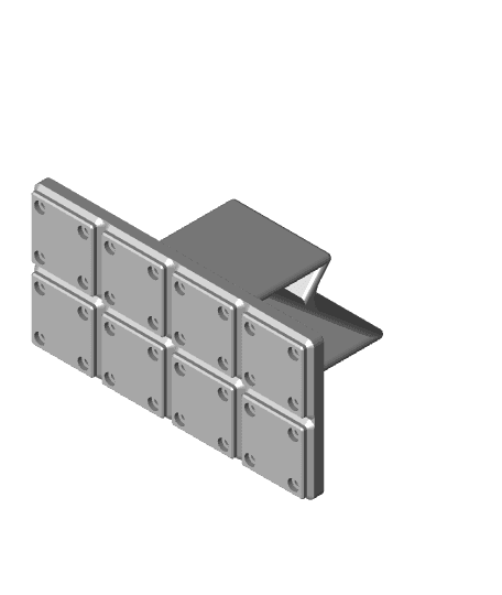 Gridfinity universal Controller holder 3d model