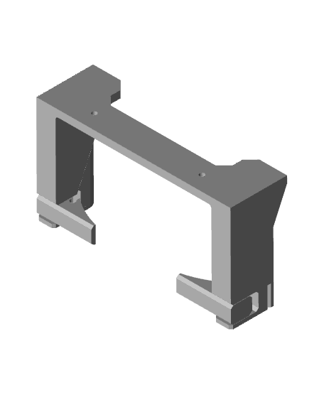 Toilet Paper Holder - print in place/quick load and release 3d model