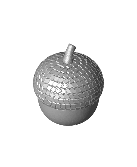 Acorn Stash Container 3d model