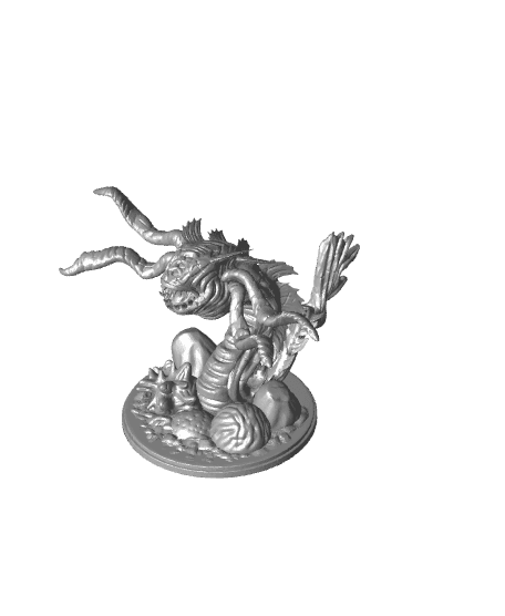 Aboleth tabletop Miniature 3d model