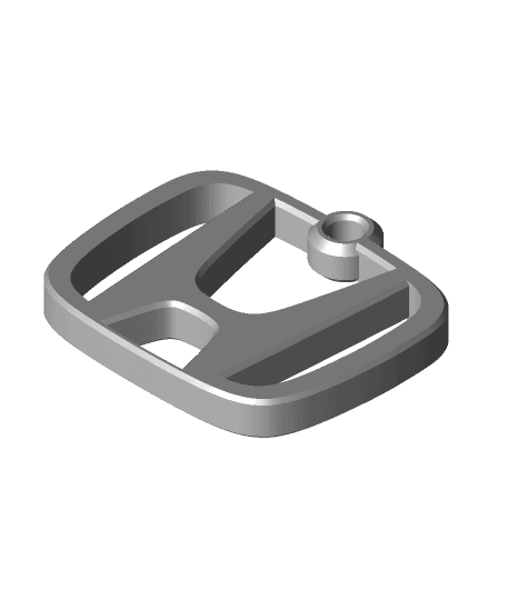 1001st Honda keychain 3d model