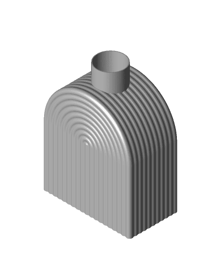 Modern Arch Vase 3d model