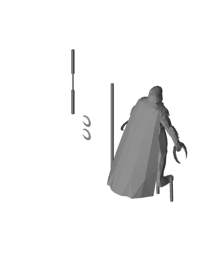 Marc Spectre Moon Knight 3d model