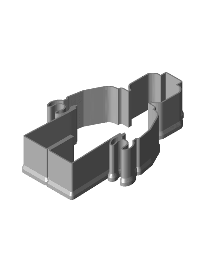 Lego figure outline - cookie stemp  3d model