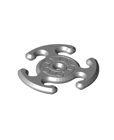 SPINNER | Print-in-place fidget hand spinner 3d model