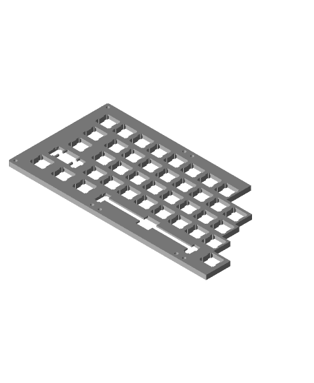 MECHANICAL KEYBOARD - 60% PLUS NUMPAD 3d model