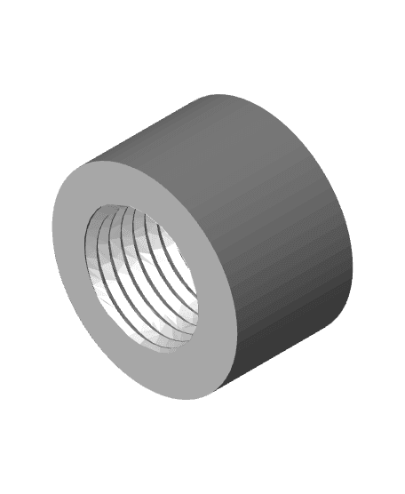 Sleeved Silencer Insert.stl 3d model