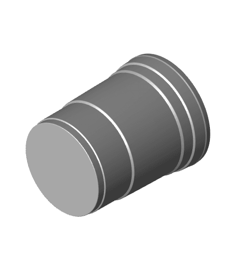 Solo Cup Beer Can Koozie 3d model