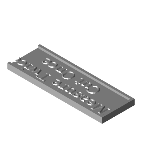 Measure Twice Cut Once 3d model