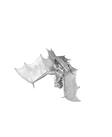 Brass Dragon Pack 3d model