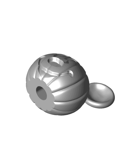 pumpkin mouse soap holder 3d model