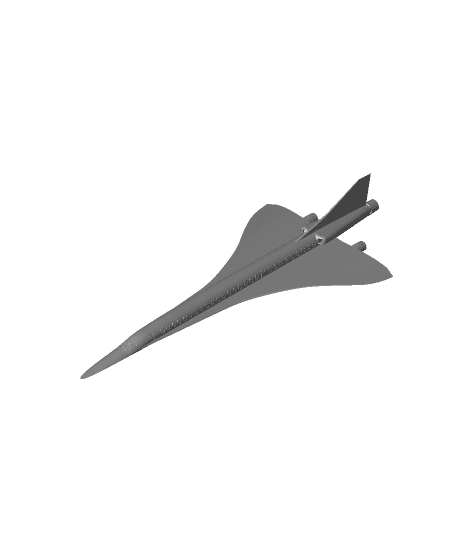 Boom Supersonic Overture.stl 3d model