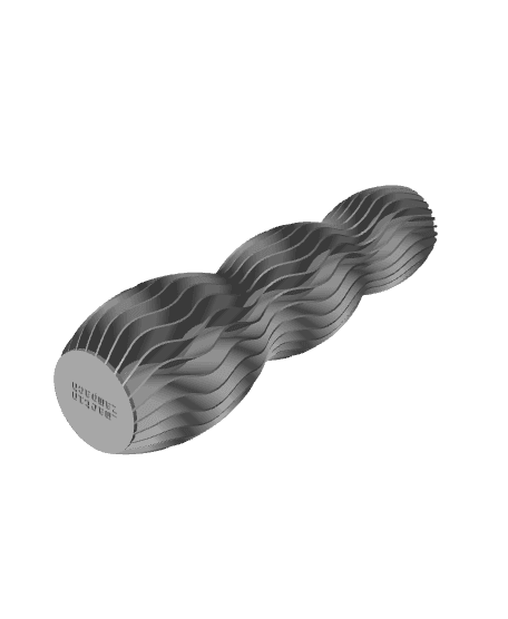 WAVE VASE 03 3d model