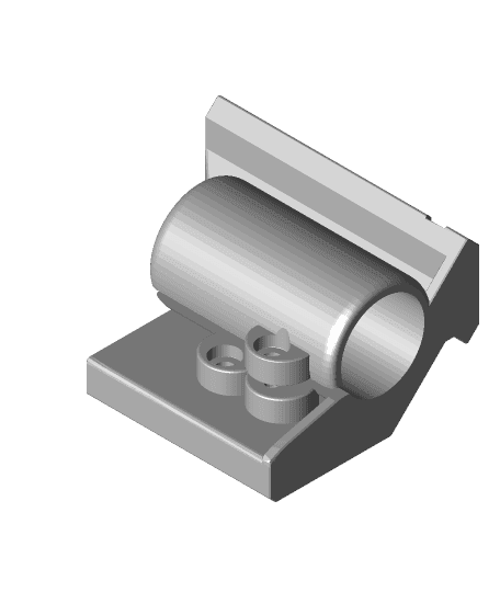 Red Dot Adapter 18,9 mm to 15 mm Picatinny 3d model