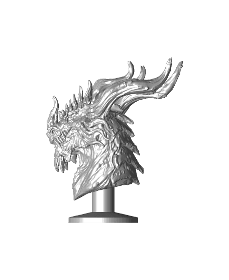 Dragon Head - Bust  3d model