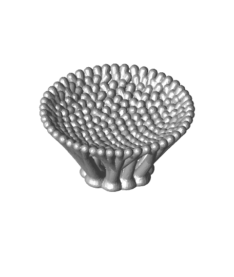 Shrubbery Bowl (small) 3d model