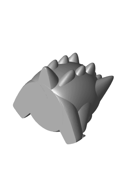 3D Printable Chibi Gengar 3d model