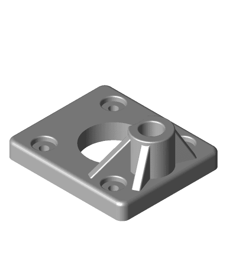 Z-axis lower brace for Zonestar P802QR2 3d model