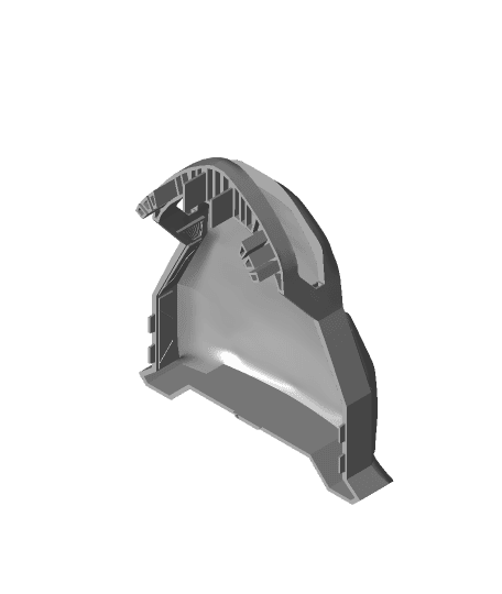 Modular Spaceship for Tabletop Wargames 3d model